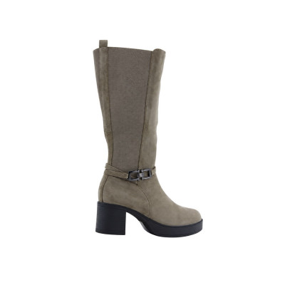 Davinia Botas Mujer Taupe