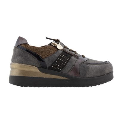 Mysoft Deportivos Mujer Marron