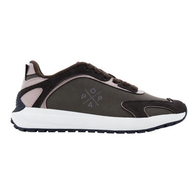 Zapatillas Popa Plataforma Marrón DS56504 | Lázaro