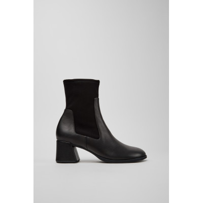 Botines Camper Mujer Brutus Negro K400836 vista lateral exterior