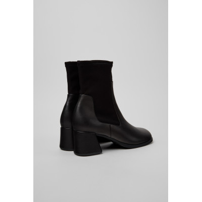 Botines Camper Mujer Brutus Negro K400836 vista trasera y talón