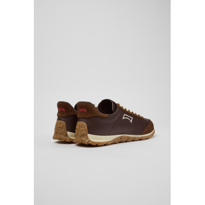 Zapatillas Camper Mujer Drift Trail Marrón K201885 vista trasera y talón