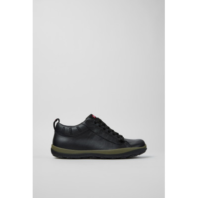 Zapatos Camper Hombre Neuman Negro K300285 vista lateral exterior