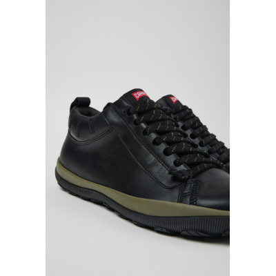 Zapatos Camper Hombre Neuman Negro K300285 perspectiva lateral tres cuartos