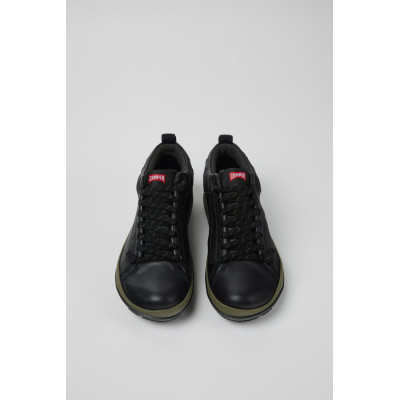 Zapatos Camper Hombre Neuman Negro K300285 vista cenital del empeine
