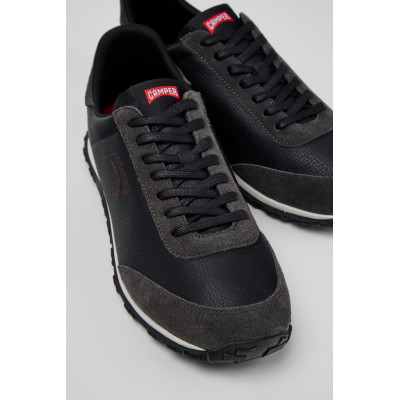 Zapatillas Camper Hombre Runner Four Negro K101097 perspectiva lateral tres cuartos
