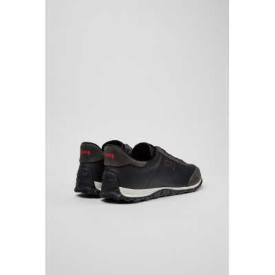 Zapatillas Camper Hombre Runner Four Negro K101097 vista trasera y talón