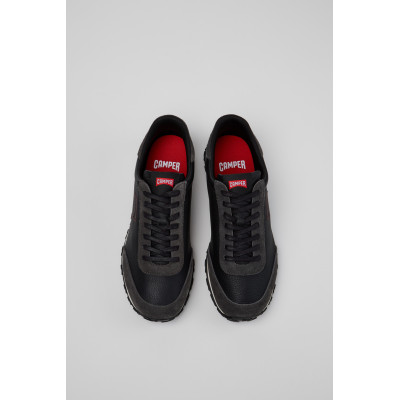 Zapatillas Camper Hombre Runner Four Negro K101097 vista cenital del empeine