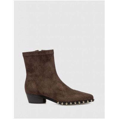 Botines Noa Harmon Lil Kansas marrón vista lateral exterior