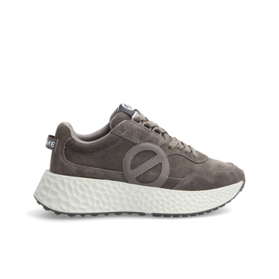 Zapatillas No Name Mujer Carter Jogger gris carbón vista lateral exterior