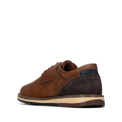 Zapatos Xti hombre plano casual marrón 146726 vista trasera