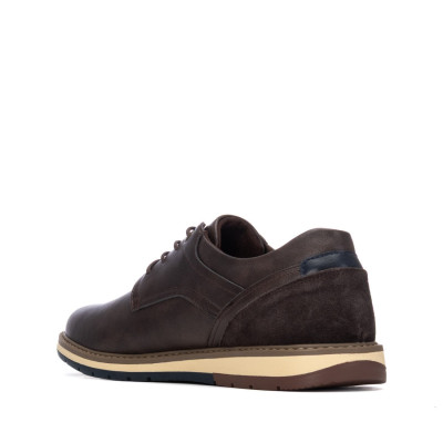 Zapatos Xti hombre plano casual camel 146726 vista trasera