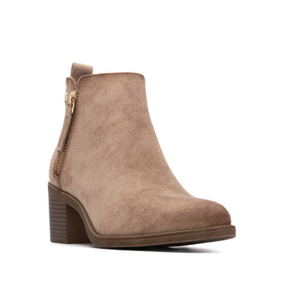 Botines Xti Tacón Camel 130713 | Lázaro