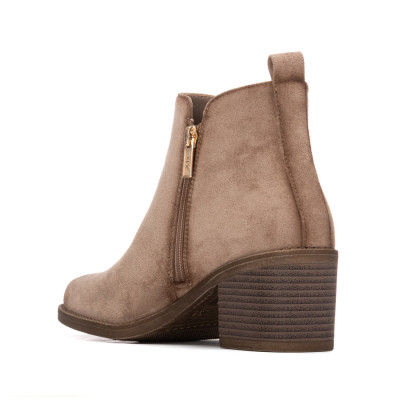 Botines Xti Tacón Camel 130713 | Lázaro