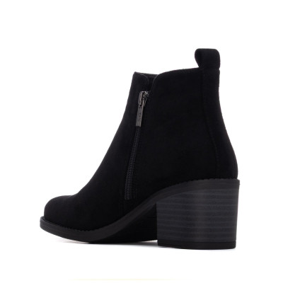 Botines Xti Tacón Negro 130713 | Lázaro