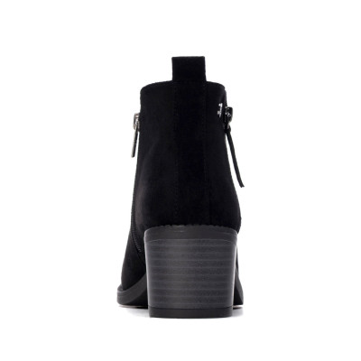 Botines Xti Tacón Negro 130713 | Lázaro