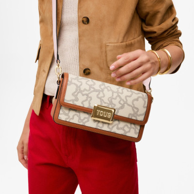 Bolso Tous Box Logo Beige 2002462102 | Lázaro