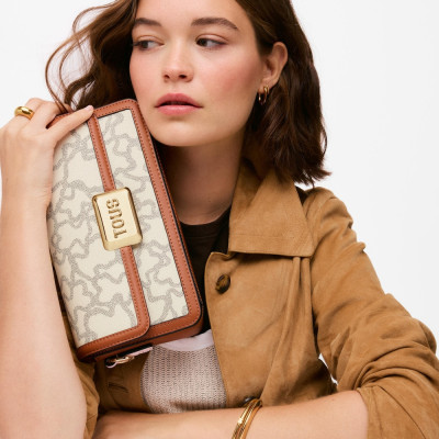 Bolso Tous Box Logo Beige 2002462102 | Lázaro