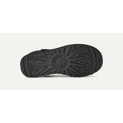 Botines UGG Classic Ultra Mini Mujer Negro 1116109 detalle de forro interior