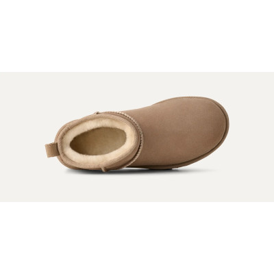 Botines UGG Classic Ultra Mini Mujer Sand Arena 1116109 perspectiva par completo