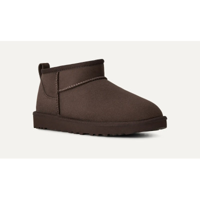 Botines UGG Classic Ultra Mini Mujer Dusted Cocoa 1116109 vista frontal cenital