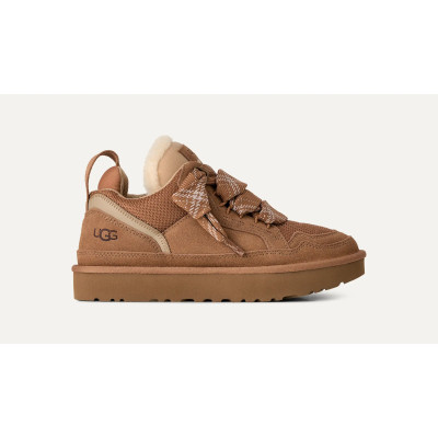 Zapatillas UGG Lowmel Mujer Chestnut Cuero 1144032 vista lateral principal