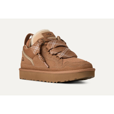 Zapatillas UGG Lowmel Mujer Chestnut Cuero 1144032 vista frontal cenital