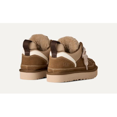 Zapatillas UGG Lowmel Mujer Light Bronze 1144032 vista trasera y talon
