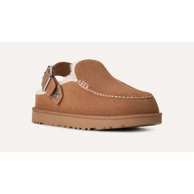 Zuecos UGG Goldenstar Evelina Mujer Chestnut 1180251 vista frontal cenital