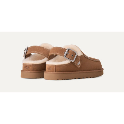 Zuecos UGG Goldenstar Evelina Mujer Chestnut 1180251 vista trasera y talon