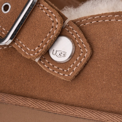 Zuecos UGG Goldenstar Evelina Mujer Chestnut 1180251 suela de amortiguacion