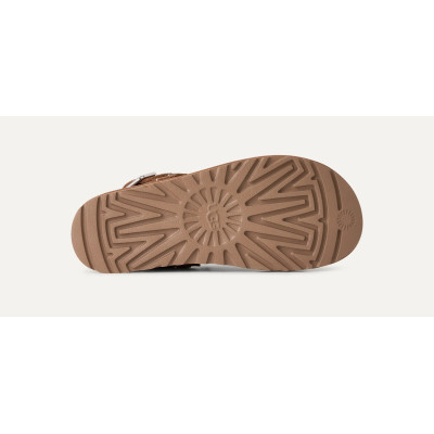 Zuecos UGG Goldenstar Evelina Mujer Chestnut 1180251 detalle de forro interior