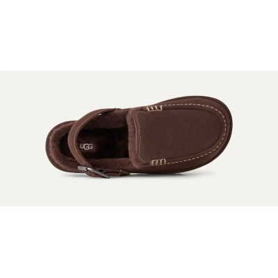 Zuecos UGG Goldenstar Evelina Mujer Burnt Cedar 1180251 perspectiva par completo