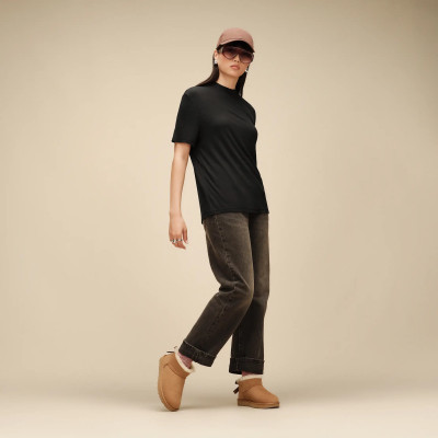 Botines UGG Ultra Mini Bailey Bow Mujer Chestnut 1185491 vista de conjunto