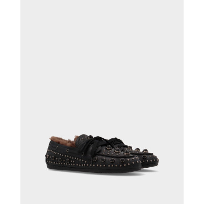 Zapatos Noa Harmon Mocha 10451 vista lateral perspectiva