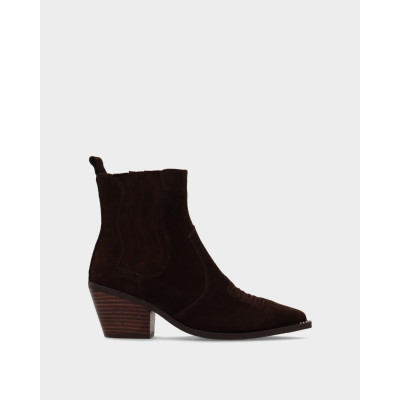 Botines Noa Harmon Wind marrón 10373P vista lateral principal