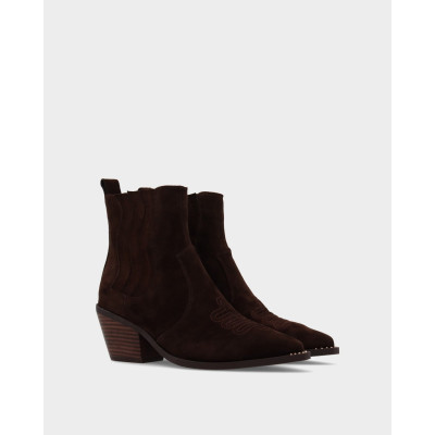 Botines Noa Harmon Wind suela antideslizante y tacón campero
