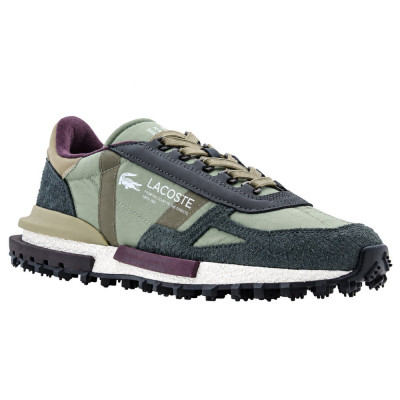 Zapatillas Lacoste T-Clip Hombre Verde Kaki | Lázaro