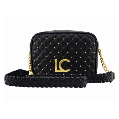 Bolso Lola Casademunt Solapa Negro LF2604026 | Lázaro