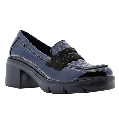 Mocasines Fluchos Tacón Marrón F2517 | Lázaro