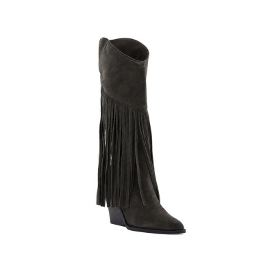 Botas Popa Altas Marrón BS41402 | Lázaro