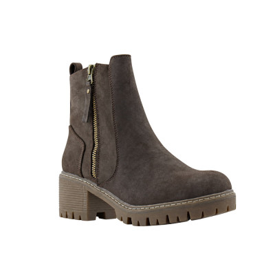 Botines Be Casual Track Marrón 2690201 | Lázaro