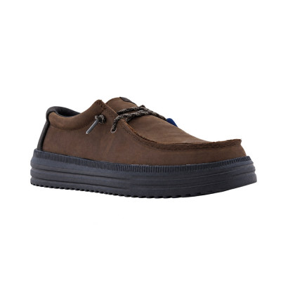 Zapatos Hey Dude Wally Marrón Tumbled | Lázaro