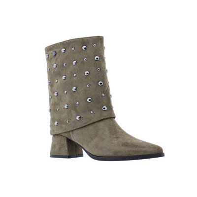 Botas Xti Mujer Taupe 128076 | Lázaro
