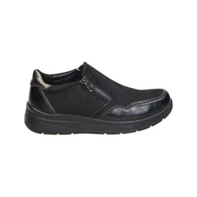 Zapatos Amarpies Cómodos Negro 31131 vista lateral exterior