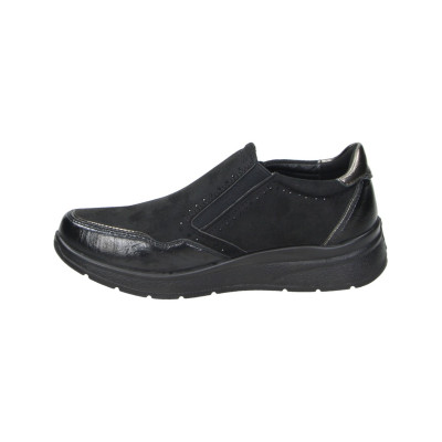 Zapatos Amarpies Cómodos Negro 31131 vista posterior talon y cuña