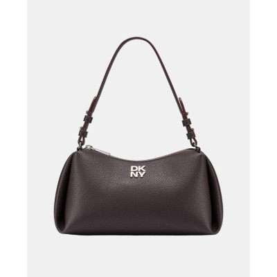 Bolso DKNY Baguette Marrón Café vista frontal principal