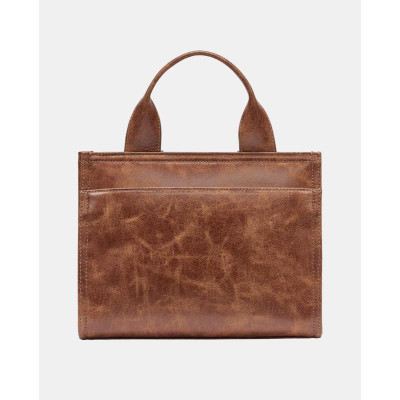 Bolso DKNY Tote Cuero Estructurado vista posterior y acabados
