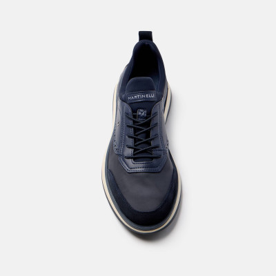 Zapatillas Martinelli Walden Hombre Marino suela bicolor de traccion