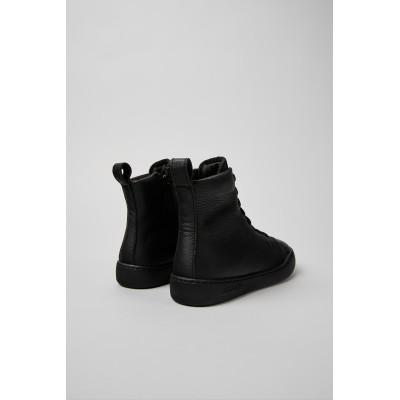 Botines Camper Peu Touring Mujer Negro K400817 vista trasera y contrafuerte